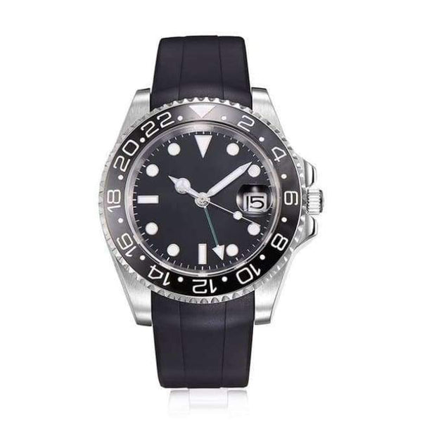 Planet Gates no logo5 Parnis 40mm Mechanical Watches GMT Sapphire Crystal Man Watch 2018 Diver Watch Automatic relogio masculino Role Luxury Watch Men