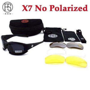 Planet Gates No Polarized X7 Goggles Sport Polarized Sunglasses C6 Shooting Safety Glasses Outdoor Hunting Airsoftsports Glasses Cycling Eyewear