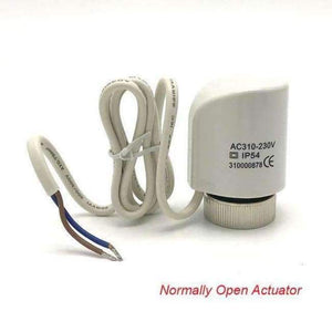 Planet Gates NO white AC 230V NO NC Under Flooring Heating System Water Heating Normally Closed Open Heating Actuator