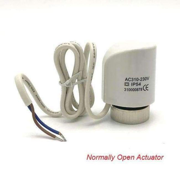 Planet Gates NO white AC 230V NO NC Under Flooring Heating System Water Heating Normally Closed Open Heating Actuator