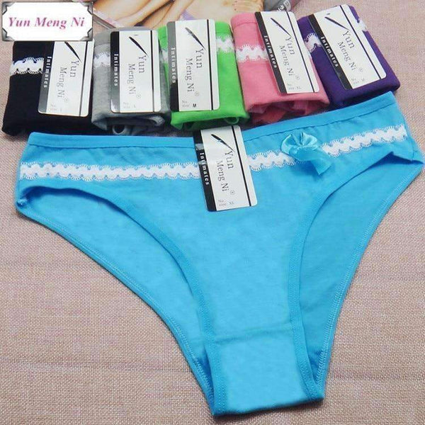 Planet Gates NO169 MIX COLORS / M 5pcs/lot Hot Selling Cotton women's briefs sexy low-waist panties Ladies briefs Ladies Cotton Briefs underwear