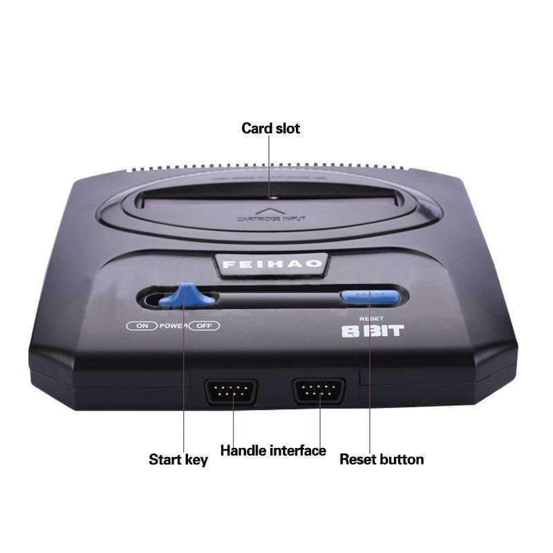 Planet Gates Nobox No Card Classic ostalgic TV Video Game Console 8 bit Game Console & 400 in 1 Retro games Double Gamepads PAL & NTSC system