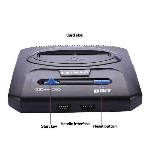 Planet Gates Nobox No Card Classic ostalgic TV Video Game Console 8 bit Game Console & 400 in 1 Retro games Double Gamepads PAL & NTSC system