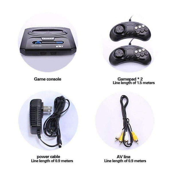 Planet Gates Nobox No Card Classic ostalgic TV Video Game Console 8 bit Game Console & 400 in 1 Retro games Double Gamepads PAL & NTSC system