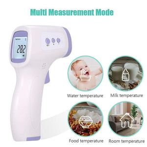 Non-contact Infrared IR Body Temperature Infrared Forehead Temperature Meter Digital Temperature Gun LCD Display Termometro