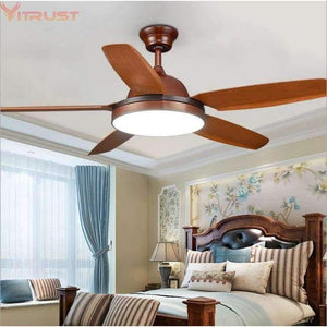 Planet Gates Nordic Ceiling fan Lights 56in LED Lighting Living Bedroom Dining Ventilateur Plafond Lumiere Ventilador de techo Remote Control