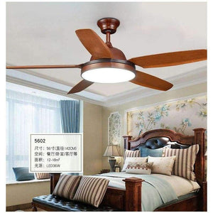 Planet Gates Nordic Ceiling fan Lights 56in LED Lighting Living Bedroom Dining Ventilateur Plafond Lumiere Ventilador de techo Remote Control