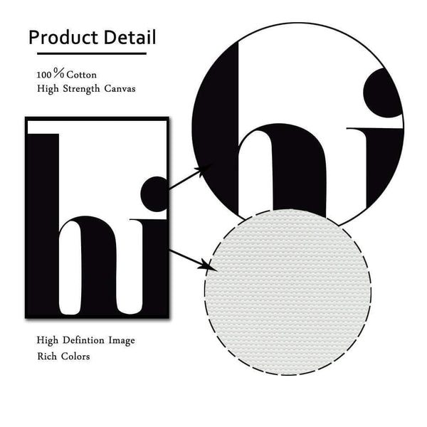 Planet Gates Nordic Poster Hi Quotes Wall Art Canvas Painting Minimalist Posters And Prints Abstract Canvas Print Wall Pictures Home Decor