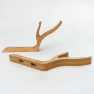 Nordic Style David's Deer Solid Rubber Wood Clothes Hook Keys holder Cupboard Handle Door Pull Handles Entryway Wood Hook