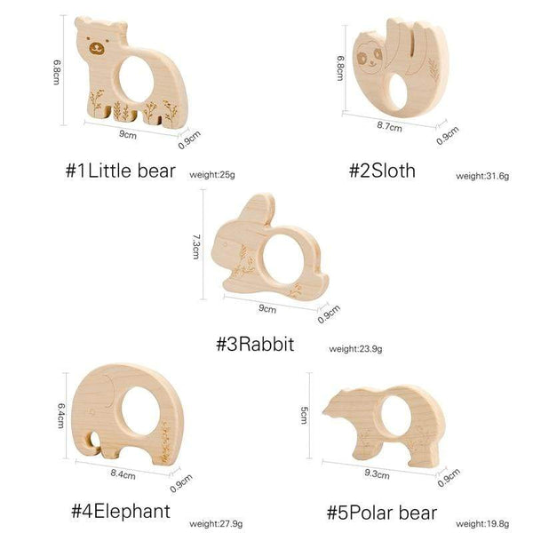 Planet Gates Nordic Style Wooden Blocks Baby Montessori Educational Toys for Children Creative Animal Jigsaw Stacking Toys Constructor Blocks