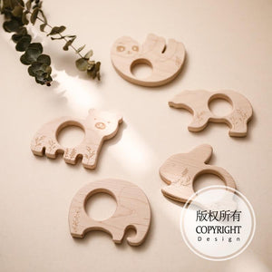 Planet Gates Nordic Style Wooden Blocks Baby Montessori Educational Toys for Children Creative Animal Jigsaw Stacking Toys Constructor Blocks