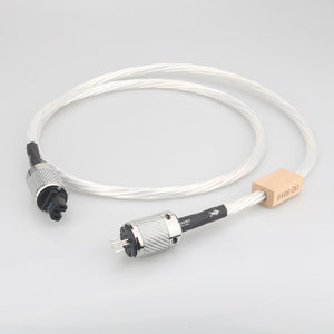 Planet Gates Nordost odin 7N silver plated Supreme Reference Power Cable with Carbon fiber US power plug