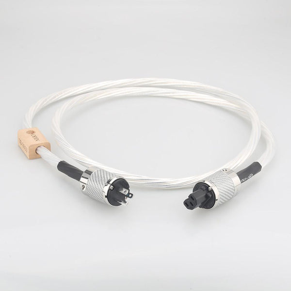 Planet Gates Nordost odin 7N silver plated Supreme Reference Power Cable with Carbon fiber US power plug