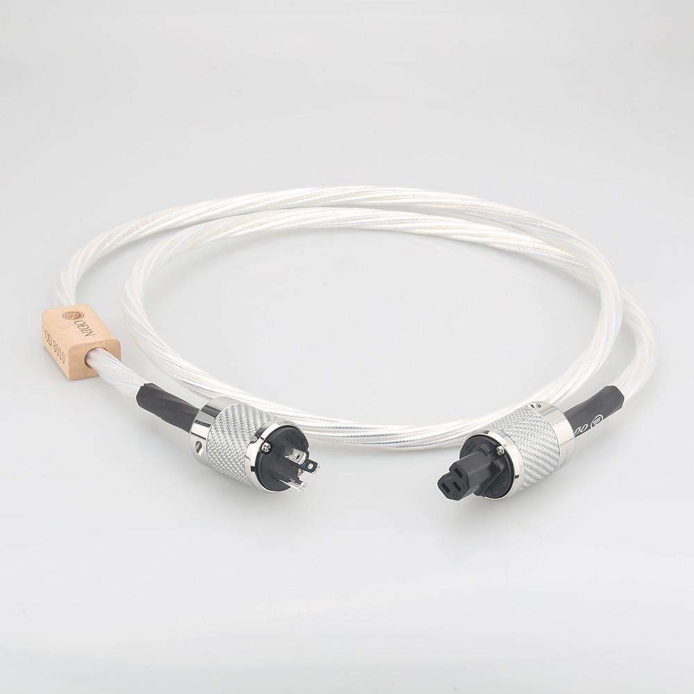 Planet Gates Nordost odin 7N silver plated Supreme Reference Power Cable with Carbon fiber US power plug