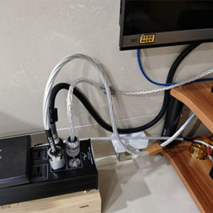 Planet Gates Nordost odin 7N silver plated Supreme Reference Power Cable with Carbon fiber US power plug