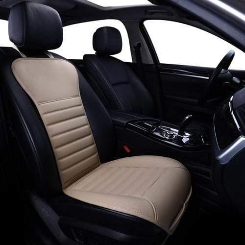 Planet Gates normal beige / China Brand new pu leather no wrinkle car seat cushions,not moves seat cushion, feel good universal non-slide seat covers
