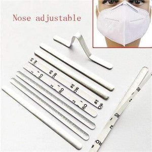 Planet Gates nose adjustable / 5mm / 20pcs 100Pcs Mask Sewing Elastic Band Cord With Adjustable Buckle Stretchy Mask Earloop Lanyard Earmuff Rope DIY Making Supplies