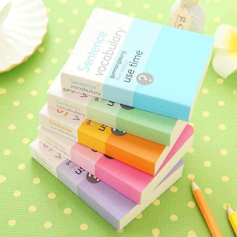 Planet Gates Novelty Paper Notebook Lovely Notebook&Writing Pads For Writing Daily Memos Carry-on Words Book At Random,1 PC