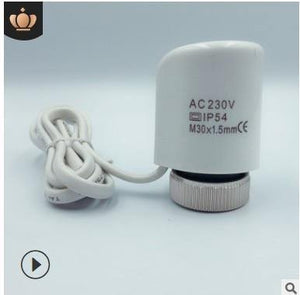 Planet Gates NOwhite Type2 230v normally open Electric thermal actuator for manifold underfloor heating valve calefaccion suelo radiante actuador