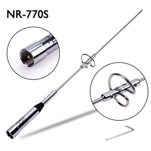 Planet Gates NR-770S 2m/70cm amateur bands VHF/UHF 100W Car Mobile Ham Radio Antenna for Auto Replacement Parts car-styling
