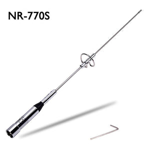 Planet Gates NR-770S 2m/70cm amateur bands VHF/UHF 100W Car Mobile Ham Radio Antenna for Auto Replacement Parts car-styling