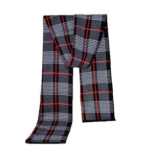 Planet Gates NSQNGblack / AS picture Men's Winter Cotton Scarf Luxury Brand Design Shawls Fashion Designer Thick Wraps Men business