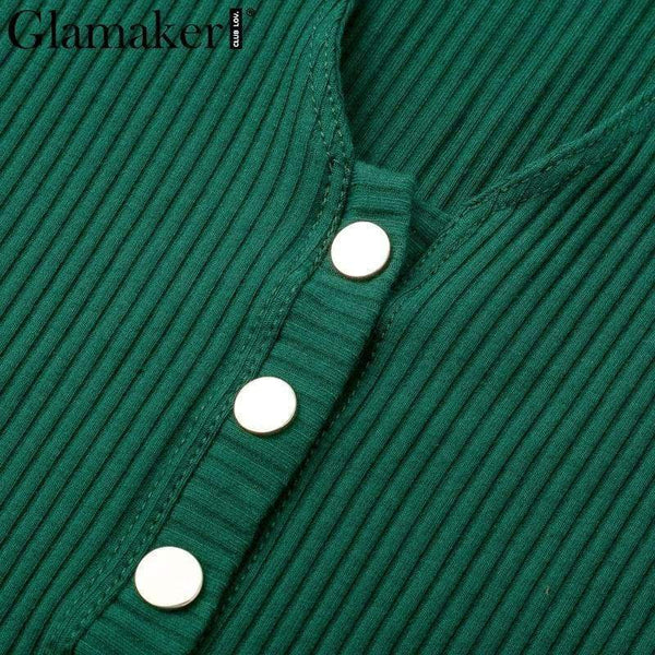 Planet Gates nude / S Knitted sexy bodycon bodysuit Women jumpsuit romper button fitness short Holiday long sleeve winter slim bodysuit 2018