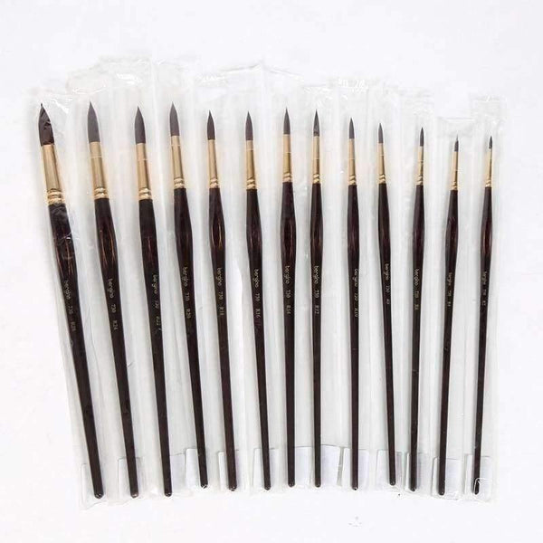 Planet Gates Number 10 Professional Watercolor Paint Brush Nylon Hair Pointed Watercolor Oil Acrylic Painting Brush For Artist Art Supplies 730