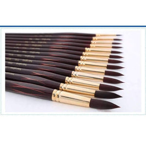 Planet Gates Number 10 Professional Watercolor Paint Brush Nylon Hair Pointed Watercolor Oil Acrylic Painting Brush For Artist Art Supplies 730