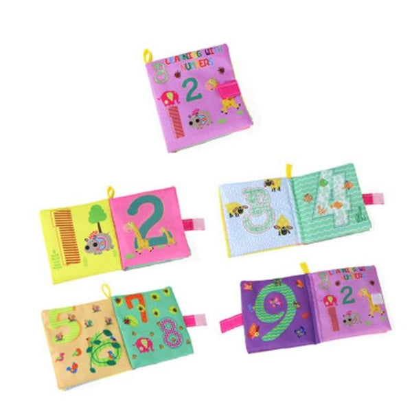 Planet Gates Number 4 Style 0-36 Months Baby Toys Soft Cloth Books Rustle Sound Infant Educational Stroller Rattle Toy Newborn Crib Bed Baby Toys