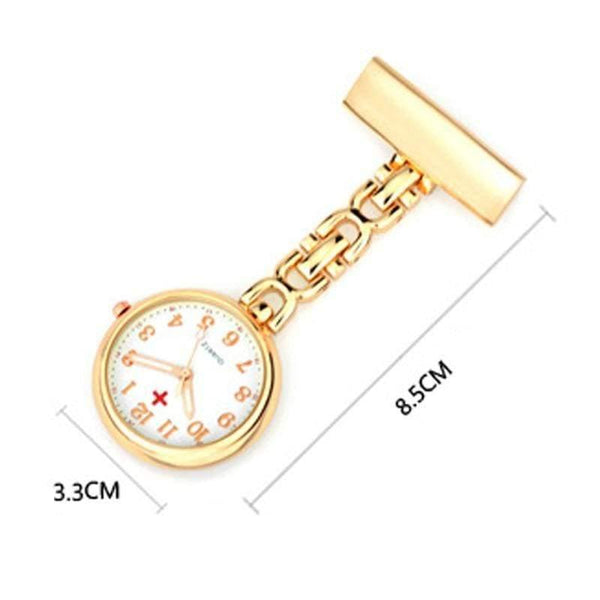 Planet Gates Nurse Watch Brooch Hanging Watches  Nurse Japan Quartz Movement Men Women Steel Pocket Watch relogio