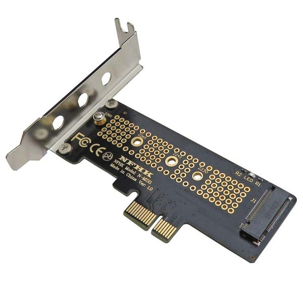 Planet Gates NVMe PCIe M.2 NGFF SSD to PCIe x1 adapter card PCIe x1 to M.2 card with bracket
