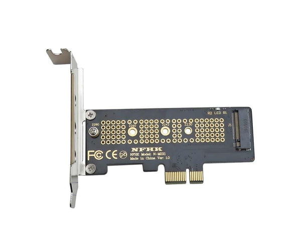 Planet Gates NVMe PCIe M.2 NGFF SSD to PCIe x1 adapter card PCIe x1 to M.2 card with bracket