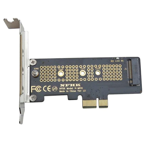Planet Gates NVMe PCIe M.2 NGFF SSD to PCIe x1 adapter card PCIe x1 to M.2 card with bracket