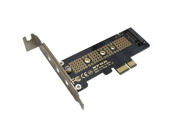 Planet Gates NVMe PCIe M.2 NGFF SSD to PCIe x1 adapter card PCIe x1 to M.2 card with bracket