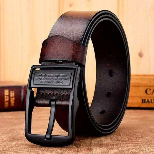 Men Belt Male High Quality Leather Belt Men Male Genuine Leather Strap Luxury Pin Buckle Fancy Vintage Jeans
