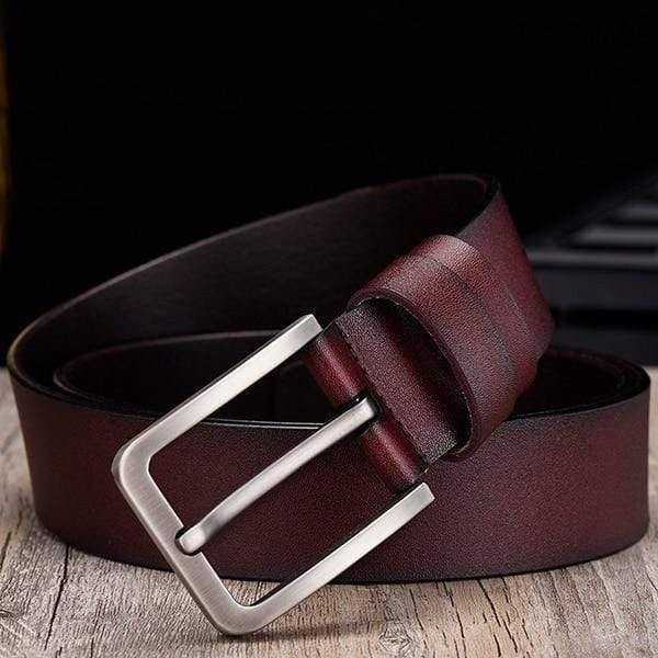 Leahther Belt Men Male Genuine Leather Strap Belt For Men Cow Genuine Leather Luxury Strap Belt Male Men Belt