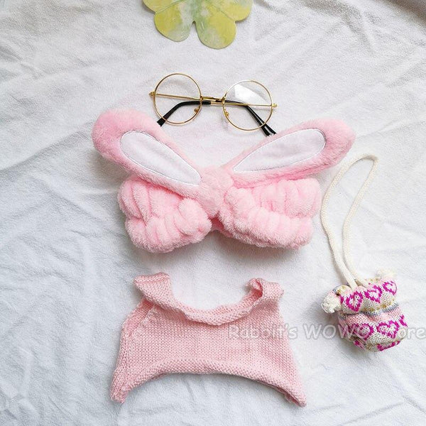 30cm LaLafanfan Cafe Duck Plush Toy Doll Clothes  Cartoon Yellow Duck Stuffed Dolls Doll Accessories Kids Toys Gift For Children