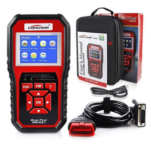 Planet Gates OBD 2 Auto scanner OBD2 Scanner KONNWEI KW850 Full ODB2 Scanner Supports Multi-languages ODB 2 Auto Diagnostic Scanner