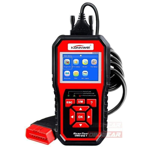Planet Gates OBD 2 Auto scanner OBD2 Scanner KONNWEI KW850 Full ODB2 Scanner Supports Multi-languages ODB 2 Auto Diagnostic Scanner