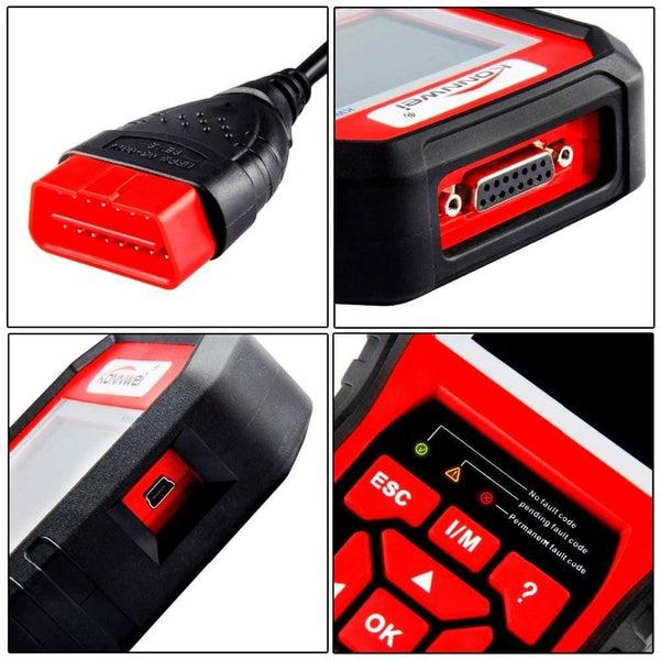 Planet Gates OBD 2 Auto scanner OBD2 Scanner KONNWEI KW850 Full ODB2 Scanner Supports Multi-languages ODB 2 Auto Diagnostic Scanner