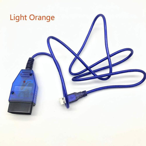 Planet Gates OBD 2 FT232RL Chip USB Cable KKL VAG-COM 409.1 OBD2 OBDII Diagnostic Scanner For VW Audi Seat Skoda