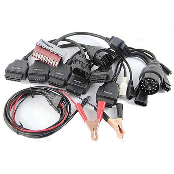 Planet Gates OBD obd2 full set 8 car cables tcs CDP Plus car cable 8 car leads diagnostic-tool Interface cables For Autocom CDP Delphi DS150E