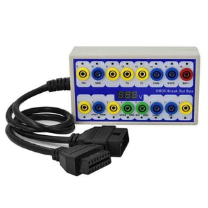 Planet Gates OBD2 Break Box OBDII Protocol Detector Car OBD Break Out Box Breakout Tool OBD2 Pin Out BOX