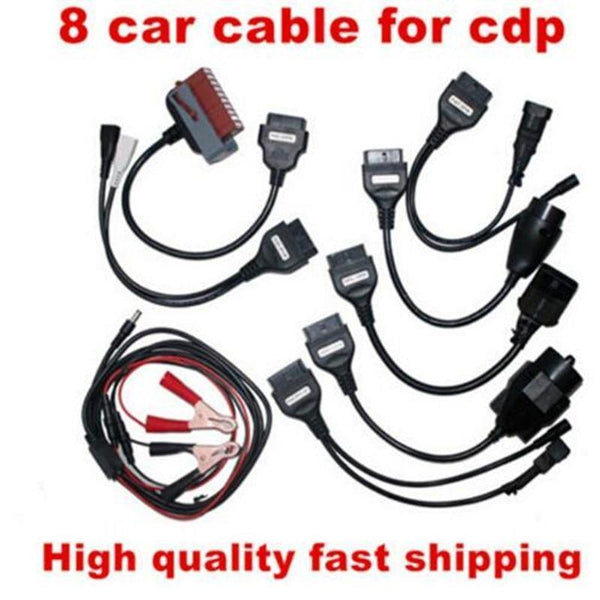 Planet Gates OBD2 Cables For TCS CDP PRO Programmer Cars Cables Diagnostic Interface Tool Full set 8 Car Cables For Autocom DELPHI DS150E