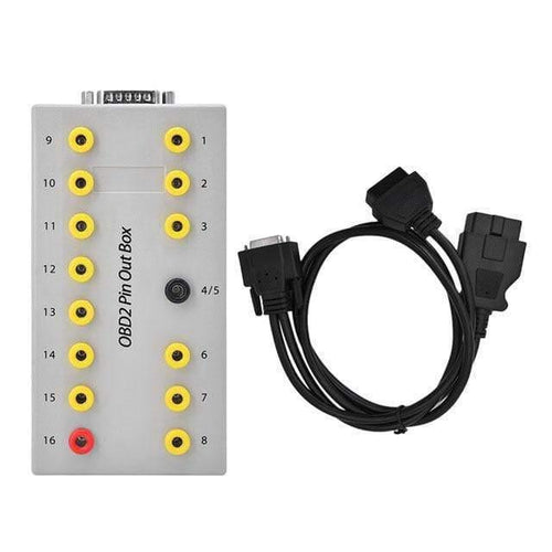 Planet Gates OBD2 Pin Out Box OBDII Protocol Detector Car OBD Break Out Box Breakout Tool OBD2 Pin Out BOX