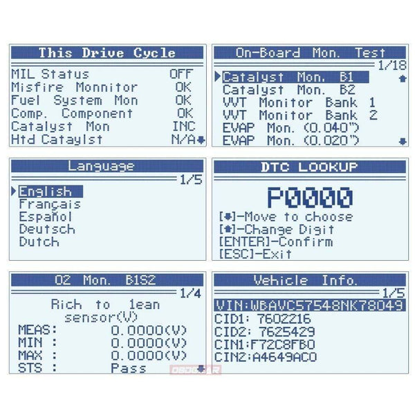 Planet Gates OBD2 Scanner Car Diagnostic Scanner KONNWEI KW590 OBD 2  Auto Diagnostics Tool Better ELM327 ODB2 Auto Diagnositic Scanner