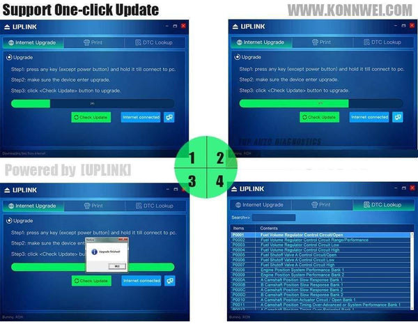 Planet Gates OBD2 Scanner OBD Car Diagnostic Auto Diagnostic-Tool KONNWEI KW680 Read Clear Fault Error Codes Russian OBD2 Automotive Scanner