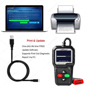 Planet Gates OBD2 Scanner OBD Car Diagnostic Auto Diagnostic-Tool KONNWEI KW680 Read Clear Fault Error Codes Russian OBD2 Automotive Scanner