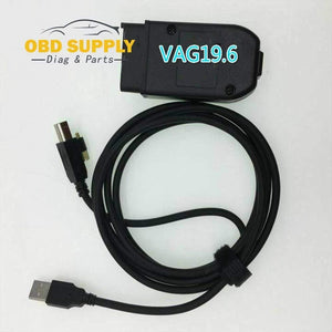 Planet Gates OBD2 vag com cable18.9 and 19.6 for vw for audi for seat for skoda obd scanner  update free official website V2-HEX